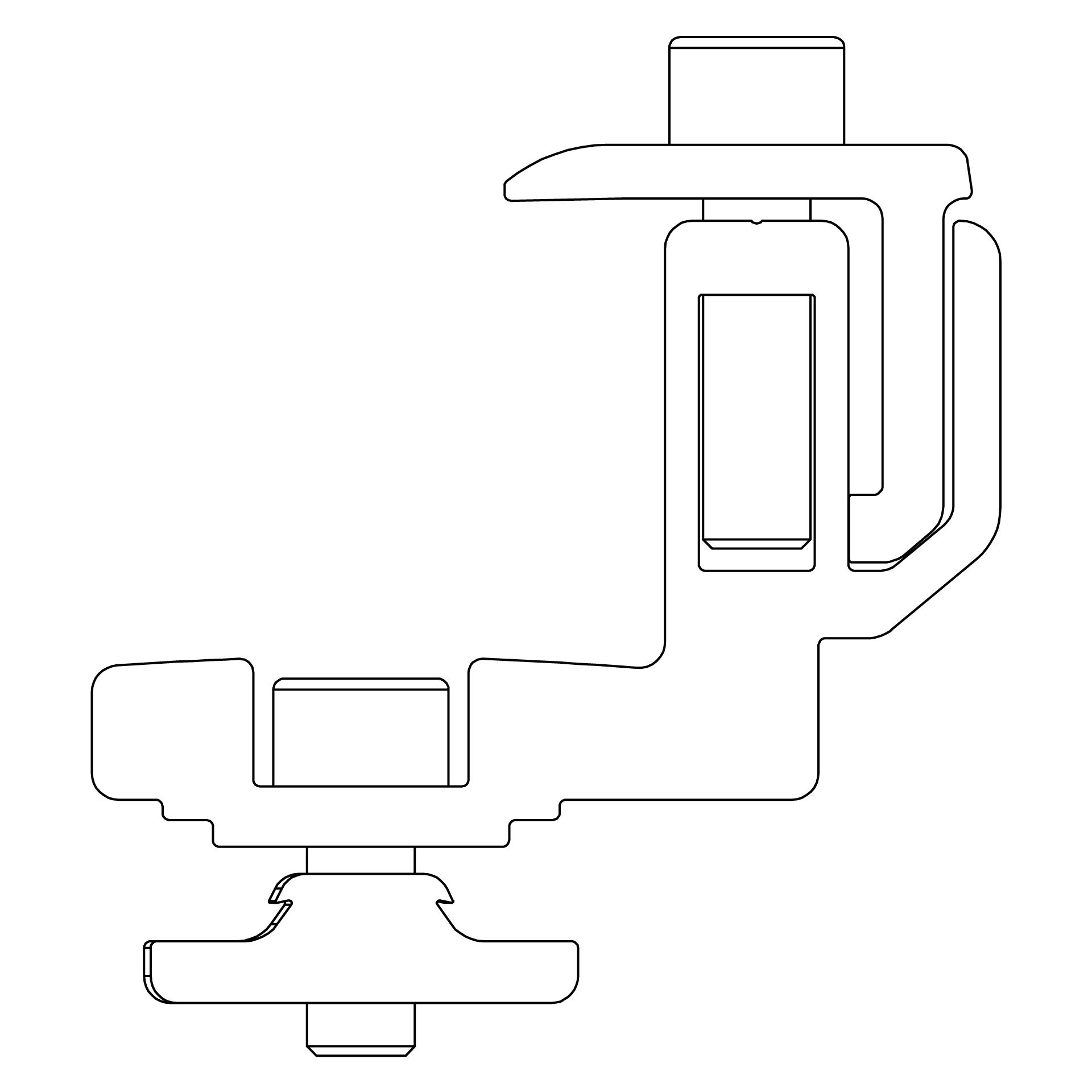 Modulklemme Dome FlexClamp small