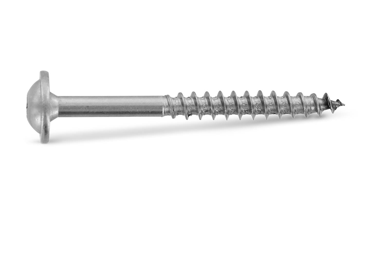 Self-drilling wood construction screw with disc head Ø 8.0 mm - S + P