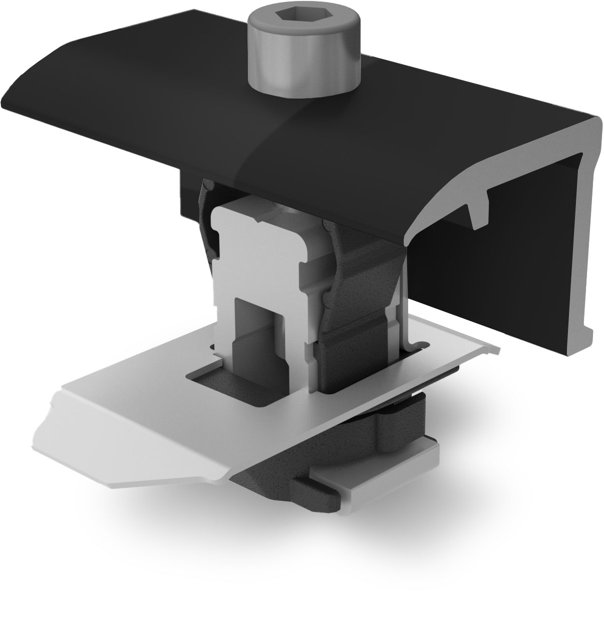K2 Clamp EC 25-40, black anodised