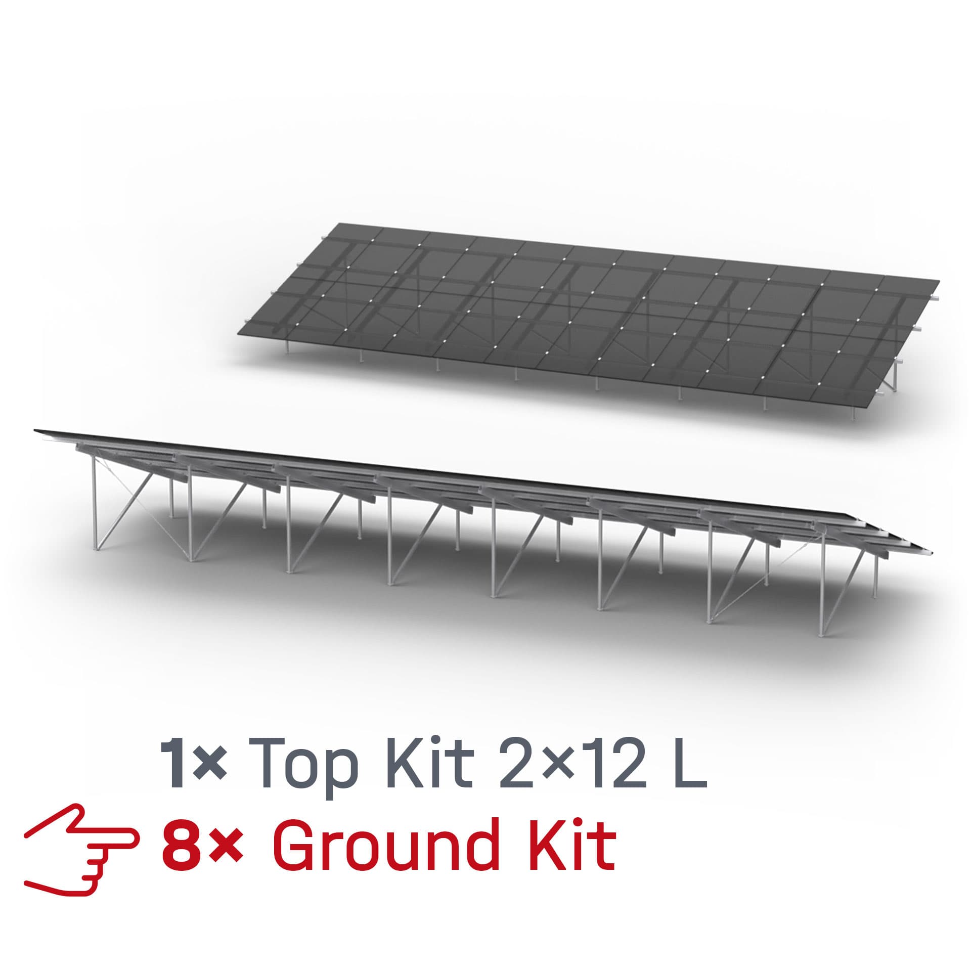 N-Rack Top Kit 2x12 L